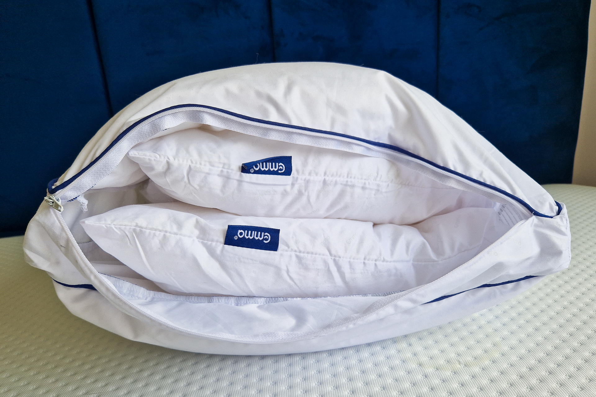 Emma Premium Microfibre pillow layers